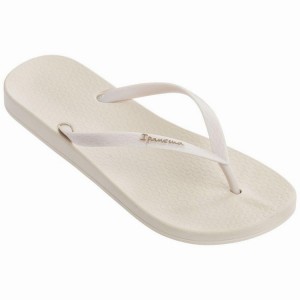 Beige Women's Ipanema Anatomic Tan Colors Flip Flops | 2478693-SR