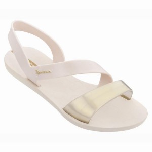 Beige Women's Ipanema Vibe Sandals | 5039174-DK