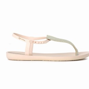 Beige / Gold Women's Ipanema Ribba Sandals | 4593012-UE