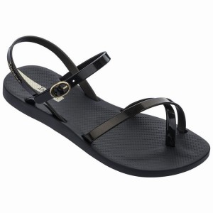 Black Women's Ipanema Fashion VIII Sandals | 2516938-PM