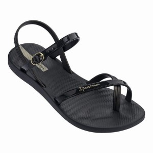 Black Women's Ipanema Fashion VII Sandals | 5817392-WK