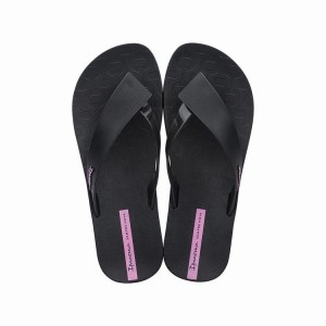 Black Women's Ipanema Hit Flip Flops | 5726913-EH