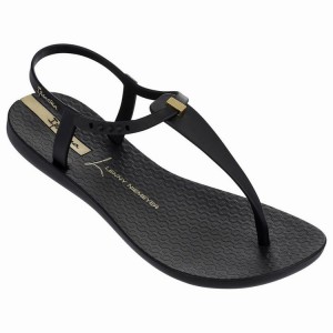 Black Women's Ipanema Premium Lenny Desire Sandals | 1962038-OS