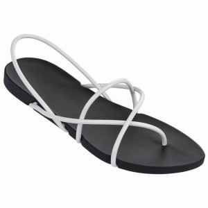 Black / White Women's Ipanema Philippe Starck Thing G Sandals | 6924180-VN