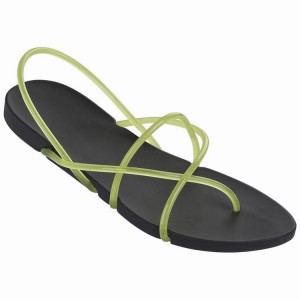 Black / Yellow Women's Ipanema Philippe Starck Thing G Sandals | 4290357-XO