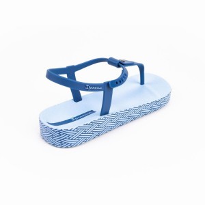 Blue Women's Ipanema Plush Weave Sandals | 0123894-EC