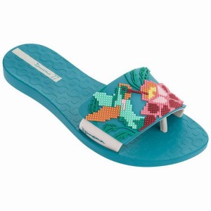 Blue / Beige Women's Ipanema Nectar Sandals | 7318264-NP