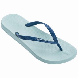 Blue / Navy Women's Ipanema Anatomic Tan Flip Flops | 7316980-IL