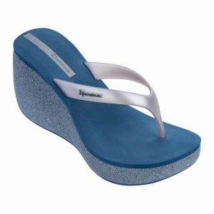 Blue / Pink Women's Ipanema Mr. Wonderful II Flip Flops | 3260498-TJ