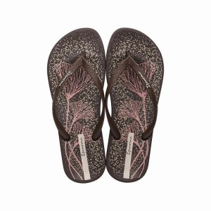 Brown Women's Ipanema Anatomic Temas XI Flip Flops | 4386251-NI