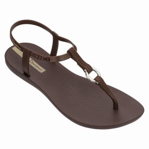 Brown Women's Ipanema Charm VII Aro Sandals | 8693024-ZC