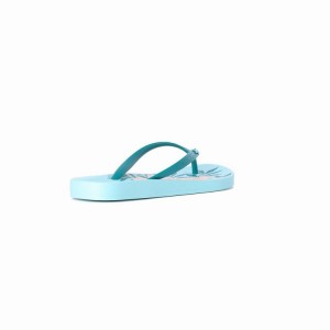 Green Women's Ipanema Ana Hibiscus Flip Flops | 8643210-SH