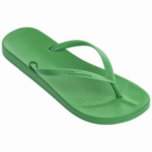 Green Women's Ipanema Anatomic Tan Colors Flip Flops | 1532046-RZ