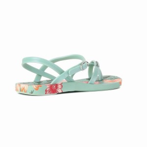 Green Women's Ipanema Suzi Print II Sandals | 4389012-RK