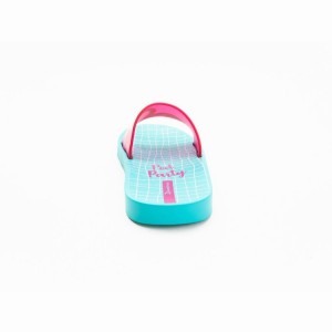 Green / Pink Kids'' Ipanema Slippy Sandals | 6218357-YM