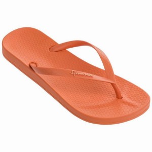 Orange Women's Ipanema Anatomic Tan Colors Flip Flops | 1869470-UD