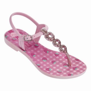 Pink Kids'' Ipanema Reino Encantado Sandals | 8354106-HD