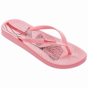 Pink Women's Ipanema Anatomic Temas XI Flip Flops | 3204178-SI