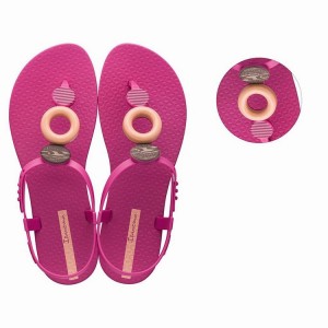 Pink Women's Ipanema Class Modern Sandals | 4852379-JK