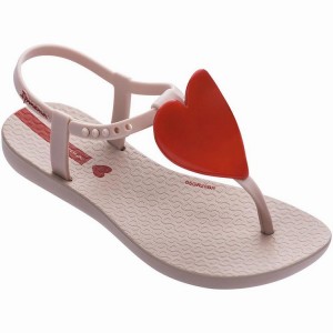 Pink / Red Kids'' Ipanema Class Love Sandals | 3578401-XD