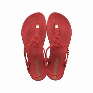 Red Women's Ipanema Class Glam II Sandals | 6853214-AM