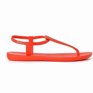 Red Women's Ipanema Ribba Sandals | 8725064-VK