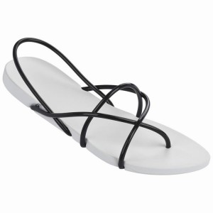 White / Black Women's Ipanema Philippe Starck Thing G Sandals | 9634072-AP