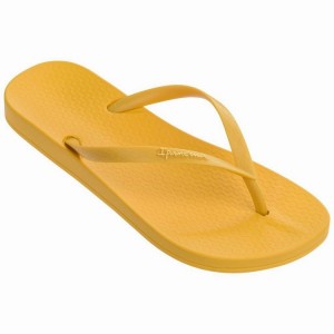 Yellow Women's Ipanema Anatomic Tan Colors Flip Flops | 6537241-PX