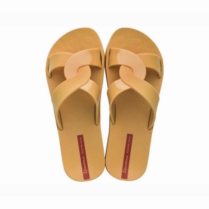 Yellow Women's Ipanema Feel Slides | 8359640-AK