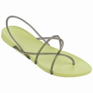 Yellow / Grey Women's Ipanema Philippe Starck Thing G Sandals | 7452806-KY