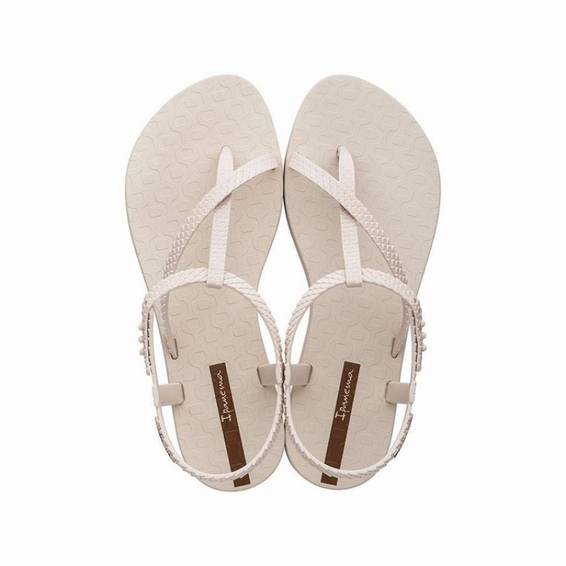 Beige Women's Ipanema Class Wish Sandals | 2357981-RA