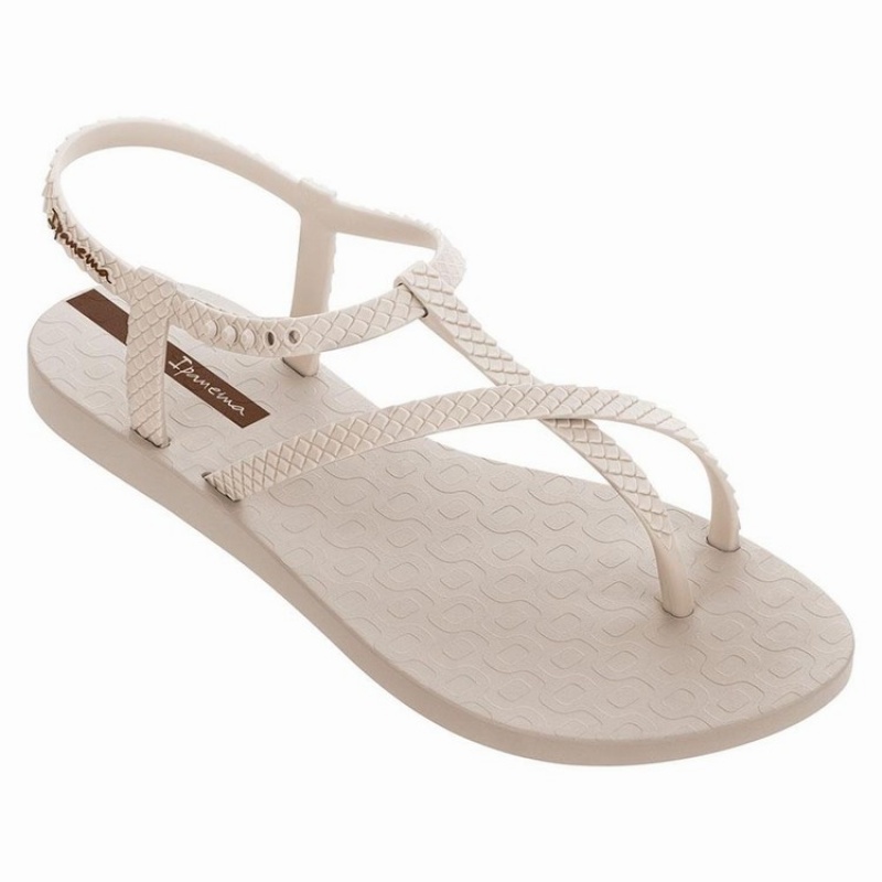 Beige Women\'s Ipanema Class Wish Sandals | 2357981-RA