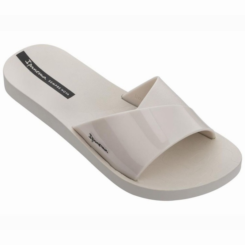 Beige Women's Ipanema Fresh Slides | 8192457-CA