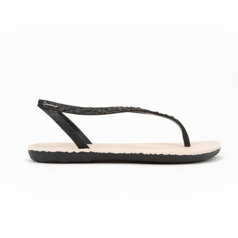 Beige / Black Women's Ipanema Jo Sandals | 4356729-DY