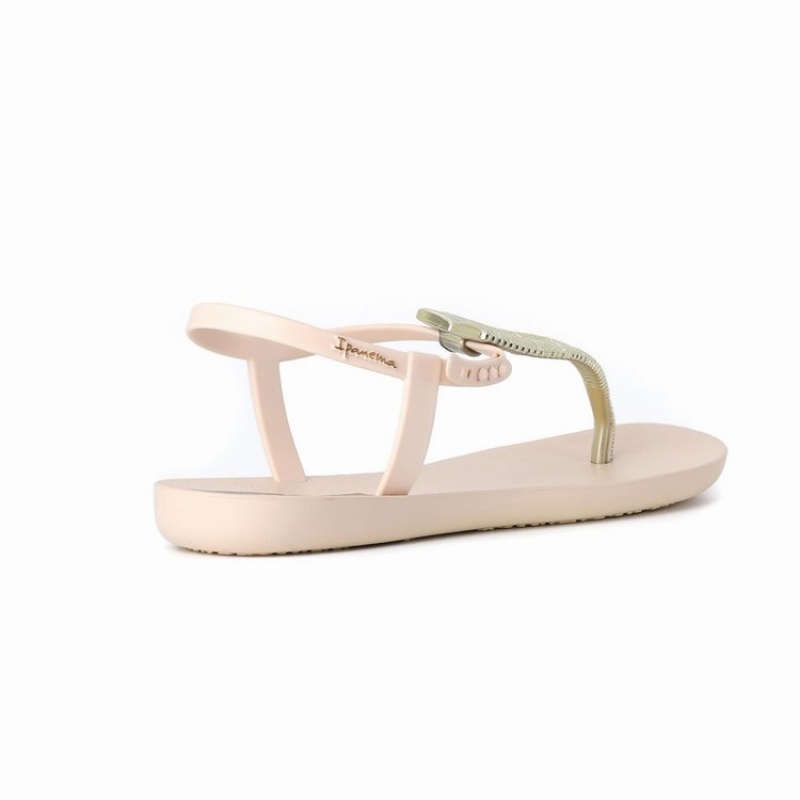 Beige / Gold Women's Ipanema Ribba Sandals | 4593012-UE