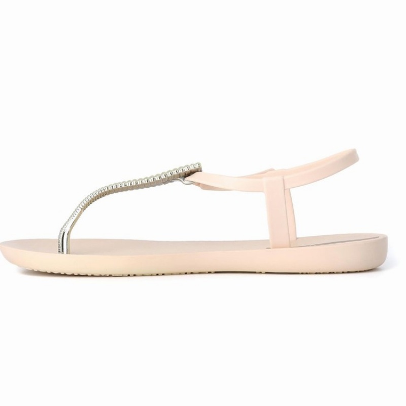 Beige / Gold Women's Ipanema Ribba Sandals | 4593012-UE