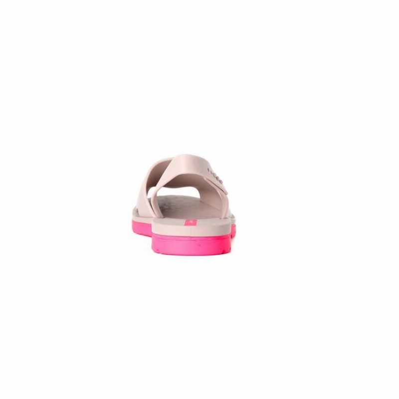 Beige / Pink Women's Ipanema Barcelona Sandals | 2471586-KS