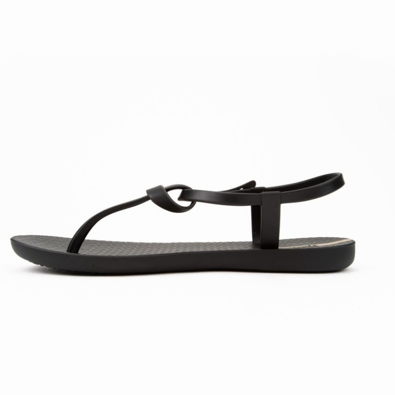 Black Women's Ipanema Ellie Sandals | 0715243-HJ