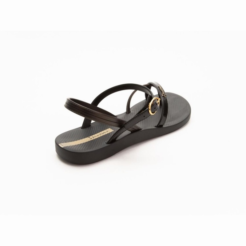 Black Women's Ipanema Suzi Sandals | 1037465-HZ