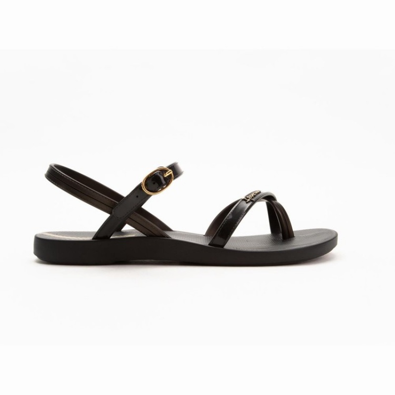 Black Women's Ipanema Suzi Sandals | 1037465-HZ