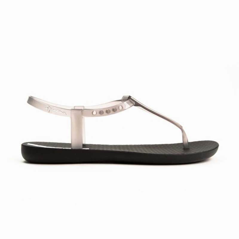 Black / Grey Women's Ipanema Stardust Sandals | 7054692-OX