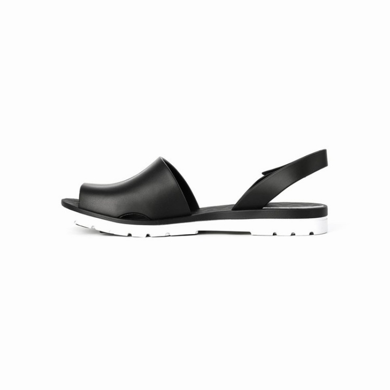 Black / White Women's Ipanema Barcelona Sandals | 1374950-NJ