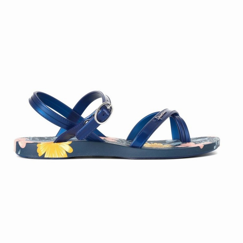 Blue Kids'' Ipanema Suzi Print II Sandals | 4678130-TW