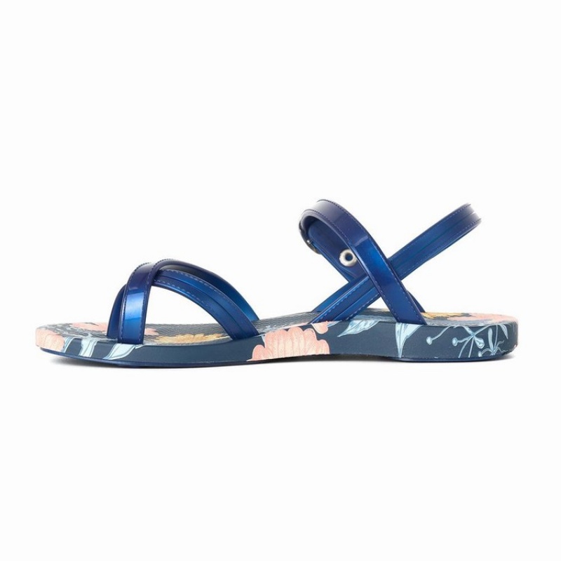 Blue Kids'' Ipanema Suzi Print II Sandals | 4678130-TW