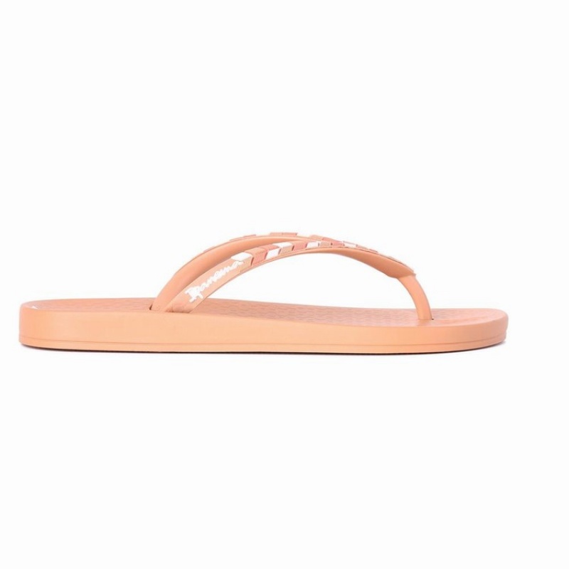 Brown Women's Ipanema Ana Lovely X Flip Flops | 3589764-CK