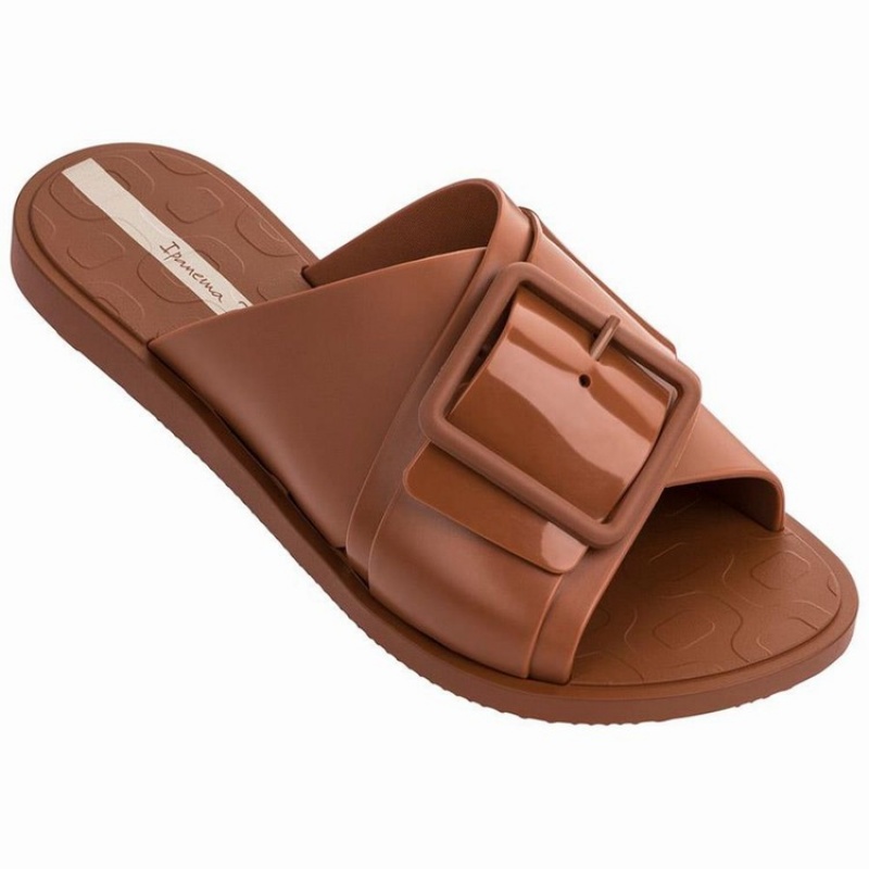 Brown Women's Ipanema Free Sandals | 0891247-YA