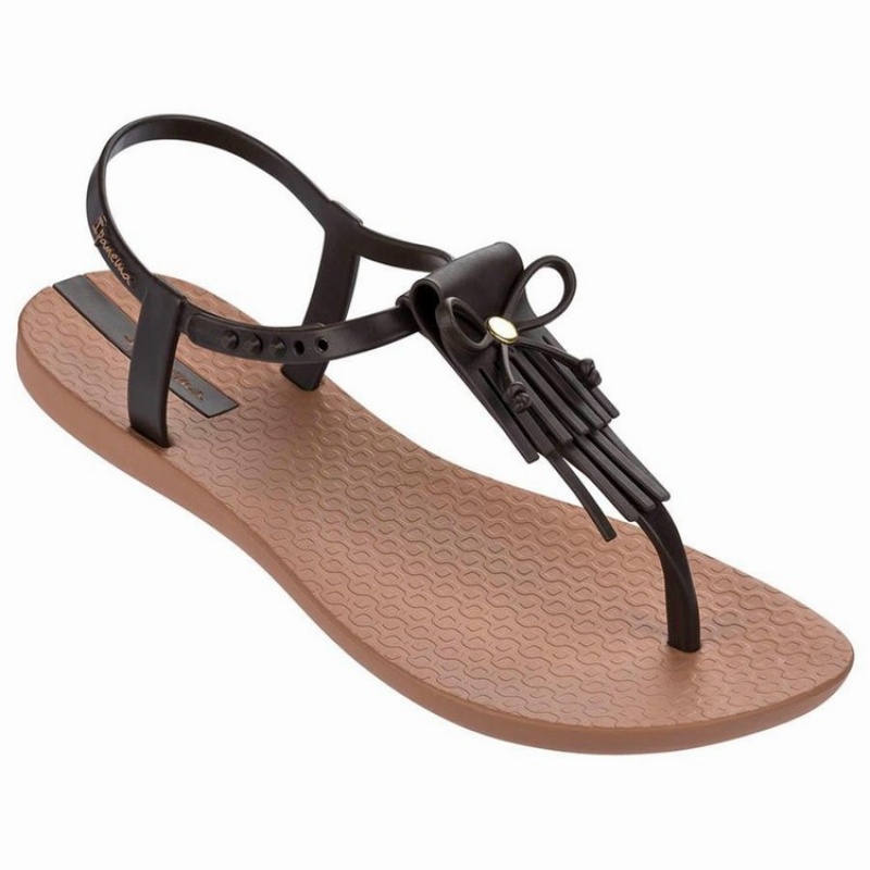 Brown Women\'s Ipanema Tassy Sandals | 6450287-GP