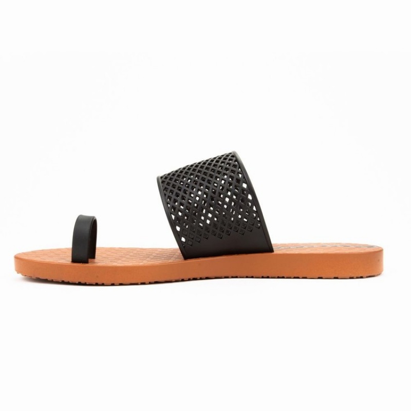 Brown / Black Women's Ipanema Gadot Sandals | 9815064-IV