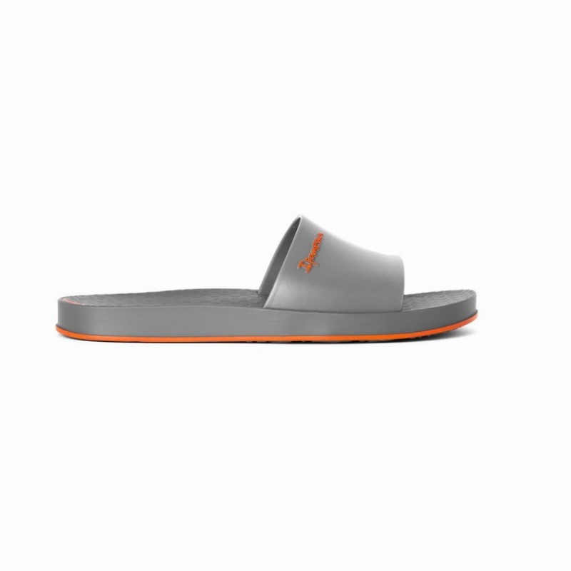 Grey Men's Ipanema Glide Slides | 8075142-KP