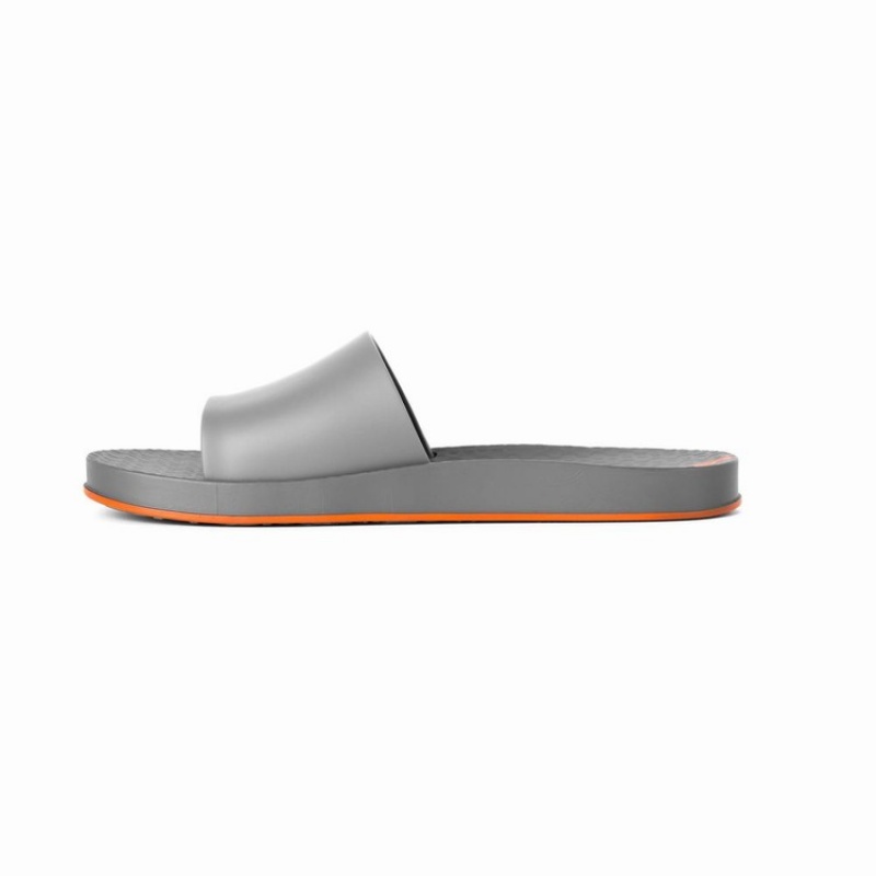 Grey Men's Ipanema Glide Slides | 8075142-KP